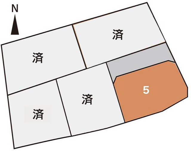 【隈府分譲地】残り1区画！隈府小校区☆隈府小まで徒歩8分の好立地◎